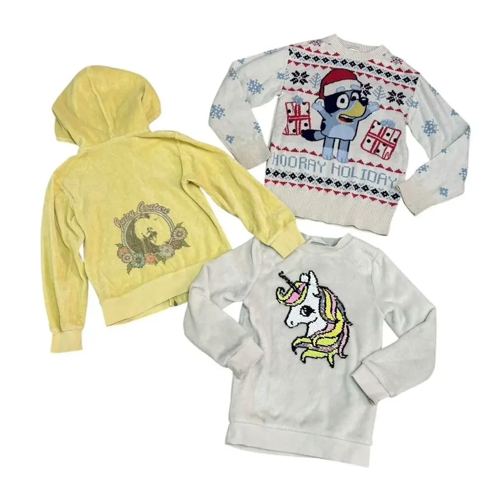GIRLS CLOTHING MINI WARDROBE Size 5/6 Dresses Jumpers Outfits Sweaters BUNDLE
